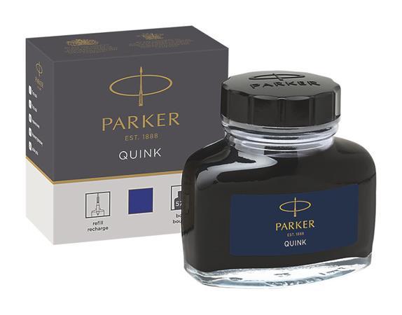 Atrament v sklenej fľaštičke, PARKER "Royal", modrý 1