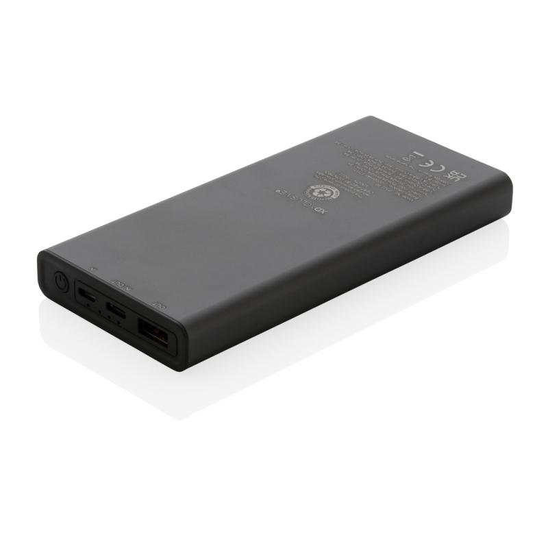 Powerbanka Terra 10 000mAh 18W z RCS rec. hliníka a ABS sivá 2
