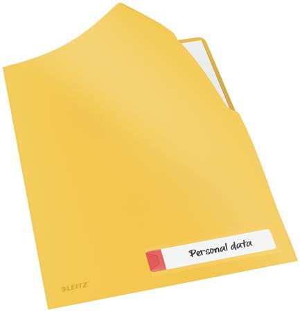 Euroobal, "L", A4, PP, LEITZ "Cosy Privacy", matná žltá 3