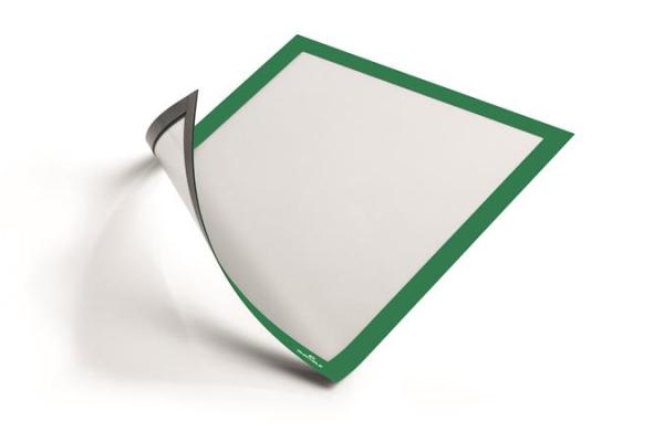 Informačný rám, A4, magnetický, DURABLE "DURAFRAME® MAGNETIC", zelená