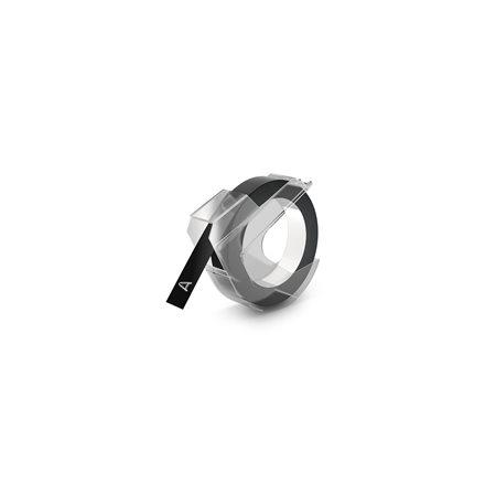Páska do štítkovača, 9 mm x 3 m, DYMO "3D", čierna 1