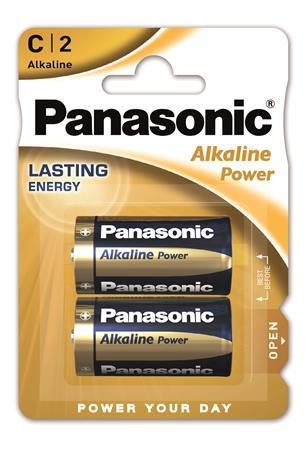 Batéria, C baby, 2 ks, PANASONIC "Alkaline power" 1