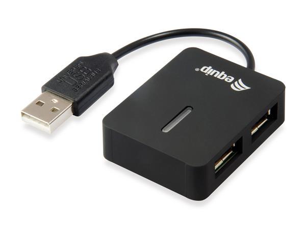 USB HUB, 4 porty, USB 2.0, EQUIP "Life" 3