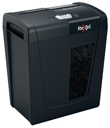 Skartovací stroj, konfetti, 10 listov, REXEL, "Secure X10" 2