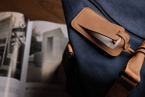 VINGA Bosler RCS visačka na batožinu hnedá 6