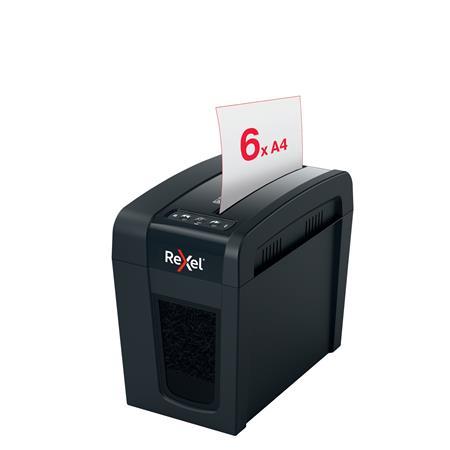 Skartovací stroj, konfety, 6 listov, REXEL "Secure X6-SL" 2