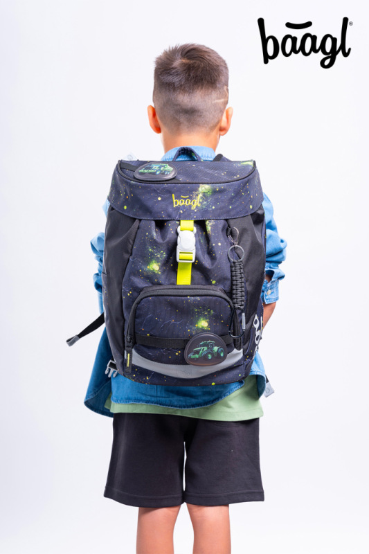 BAAGL SADA 3 Airy Traktor: batoh, peračník, vrecko GRS 10