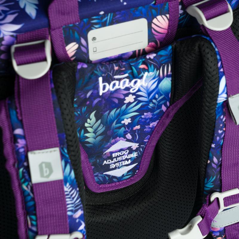 BAAGL Školská aktovka Ergo Jungle Panda 10