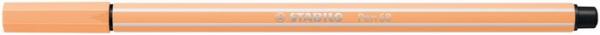 Popisovač, 1 mm, STABILO "Pen 68", svetlooranžový