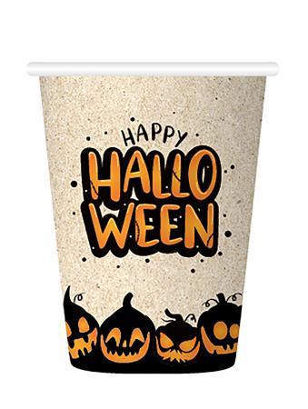 . Pohár, papierový, 210 ml, "Halloween" 1