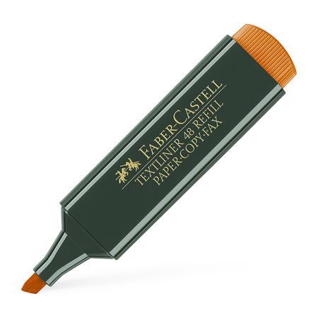 Zvýrazňovač, 1-5 mm, FABER-CASTELL, "Textliner 48", oranžový 2