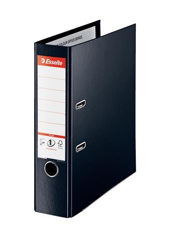 Pákový  šanón, 80 mm, A4, PP/PP, s ochranným spodným kovaním, ESSELTE "Standard Plus", Viv