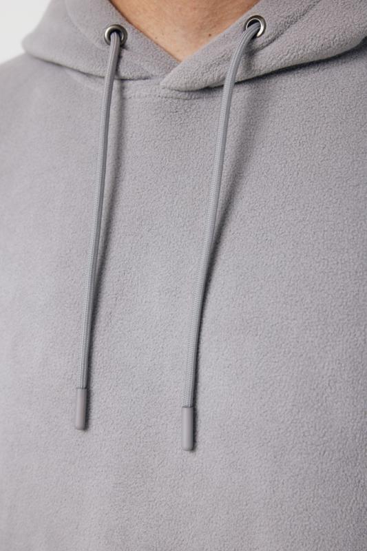 Micro fleece mikina IQONIQ Trivor z recykl. polyesteru storm grey L 15