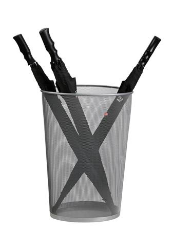 Držiak na dáždnik, drôtený, ALBA "Rain", sivý 2