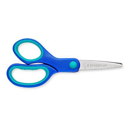 Nožnice, školské, 14 cm, pre ľavákov, STAEDTLER "Noris Club", modré 2