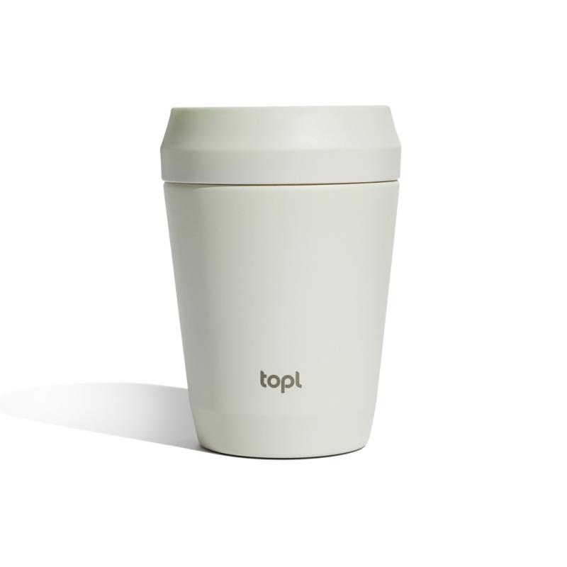 Termohrnček Topl To Go 236 ml z RCS recyklovanej ocele biela