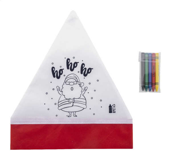 Julfar Hat čiapka Santa na vyfarbenie