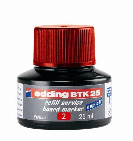 EDDING Náhradná náplň do popisovačov BTK 25, červená 1