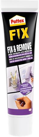 Lepidlo, montážne, 44 g, HENKEL "Pattex Fix & Remove"