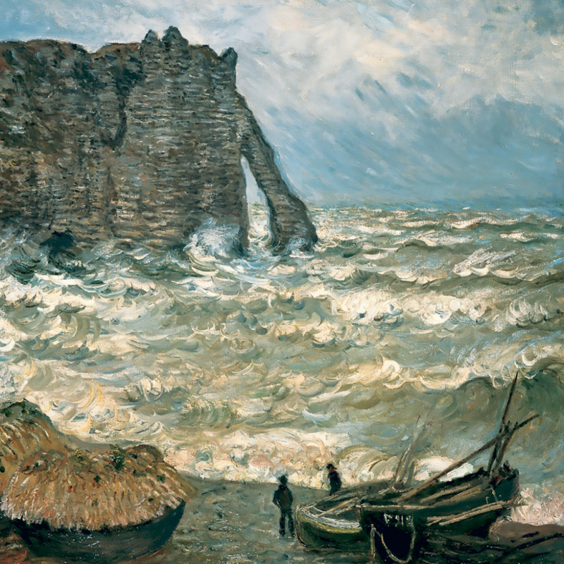 NOTIQUE Poznámkový kalendár Claude Monet 2027, 30 x 30 cm 2