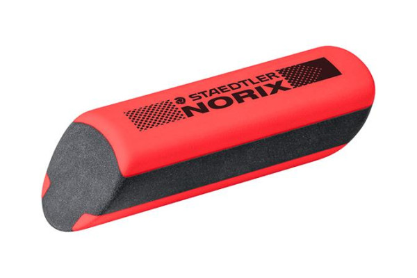 Sada grafitových ceruziek so strúhadlom a gumou, tvrdosť HB, STAEDTLER "Norix® 181", koral 6