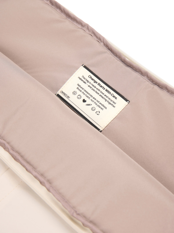 KENTO URBAN RCS rec. nylonový 15,6-palcový obal na laptop béžová 4