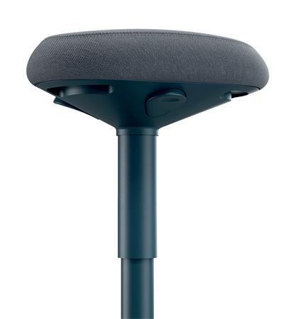 Balančná stolička na státie s oporou, ergonomická, LEITZ "Ergo Active", tmavosivá 2