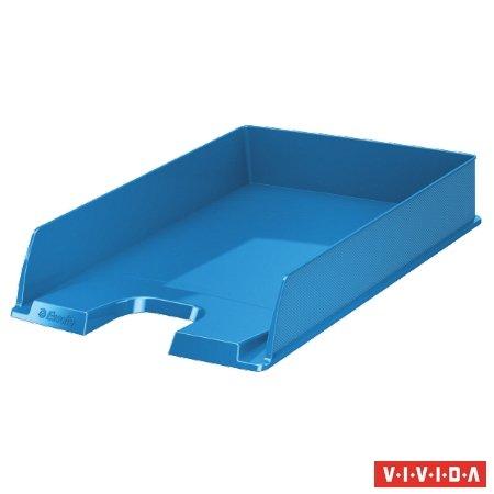 Odkladač, plastový, ESSELTE "Europost", Vivida modrý 1
