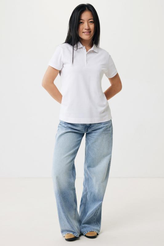 Dámske polo tričko IQONIQ Yosemite z recykl. bavlny recycled white M 7