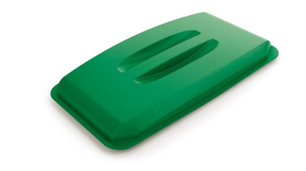 Poklop pre 60 l odpadkový kôš, plast, DURABLE "Durabin®", zelený 1