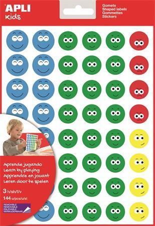 Nálepky, emoji, APLI "Happy face"