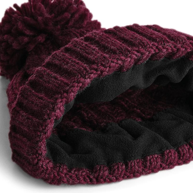 Čiapka Cable Knit Melange Beanie 3