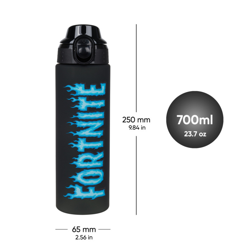 BAAGL Tritanová fľaša na nápoje Fortnite Blue, 700 ml 6
