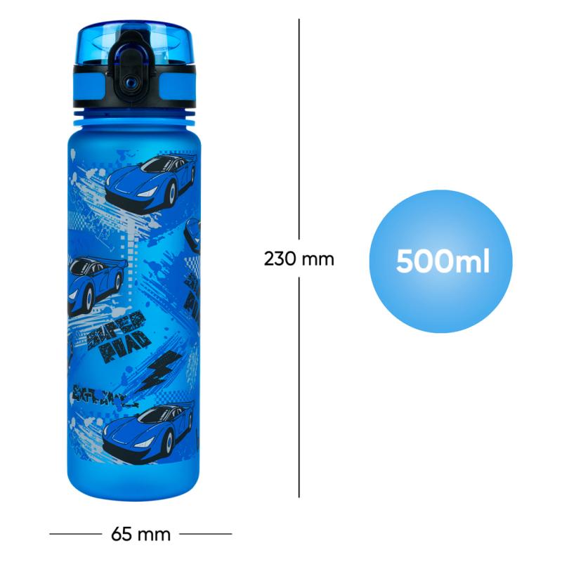 BAAGL Tritanová fľaša na nápoje Autá, 500 ml 6
