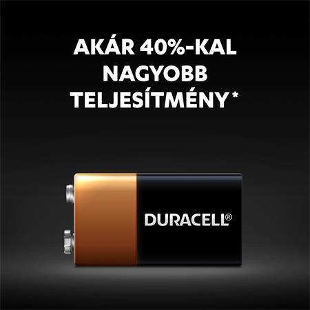 Batéria, 9V, 1ks, DURACELL "Basic" 3