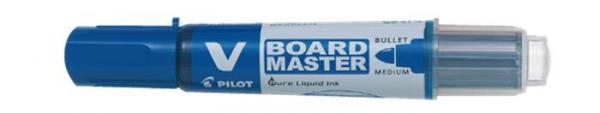 Popisovač na tabule, 2,3 mm, kužeľový, PILOT "V-Board Master", modrý 2