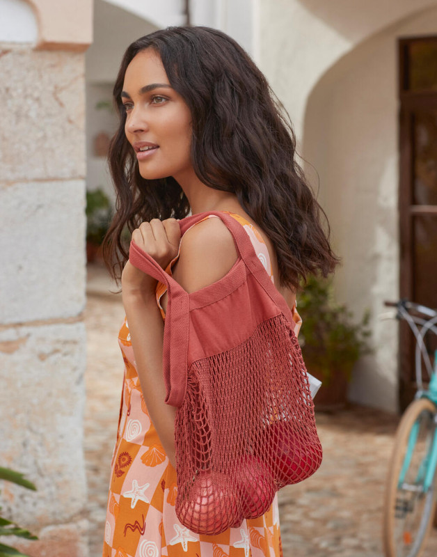 Organická nákupná taška Mini Mesh Grocery Bag 2