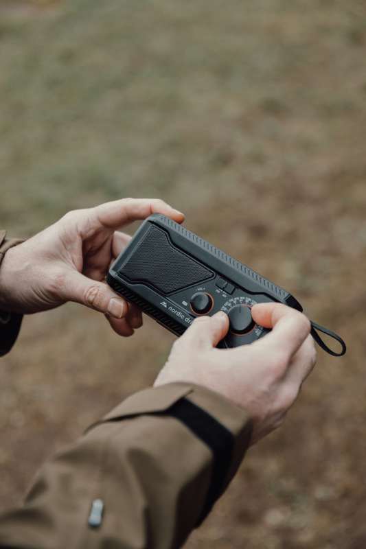 Nordic Drift Titan IPX4 multifunkčné rádio 4000 mAh čierna 12