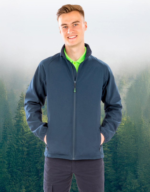 Pánska bunda Recycled Printable Softshell Jacket 8