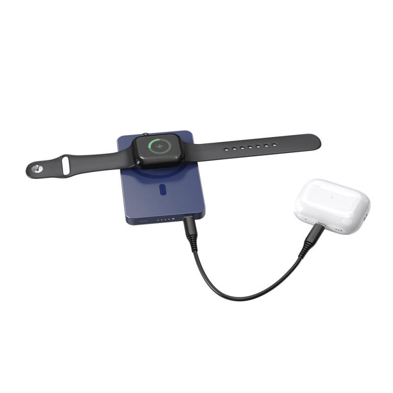 Urban Vitamin Marin 5000 mAh magnet. 15 W bezd. powerbanka modrá 7