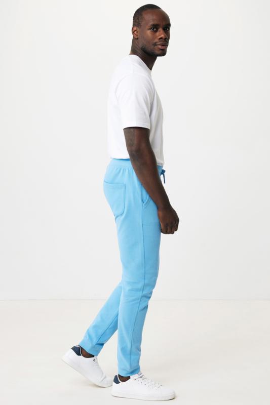 Tepláky IQONIQ Cooper z recykl. bavlny tranquil blue L 12