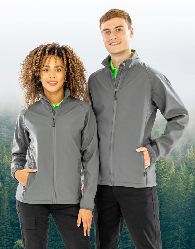 Pánska bunda Recycled Printable Softshell Jacket 1