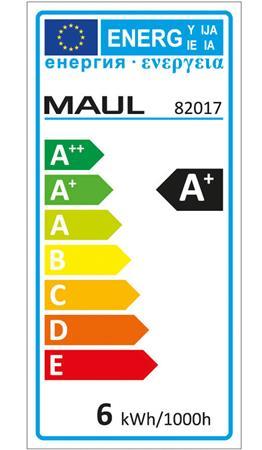 Stolová lampa, LED, nastaviteľná, MAUL "Pearly colour vario", biela 6