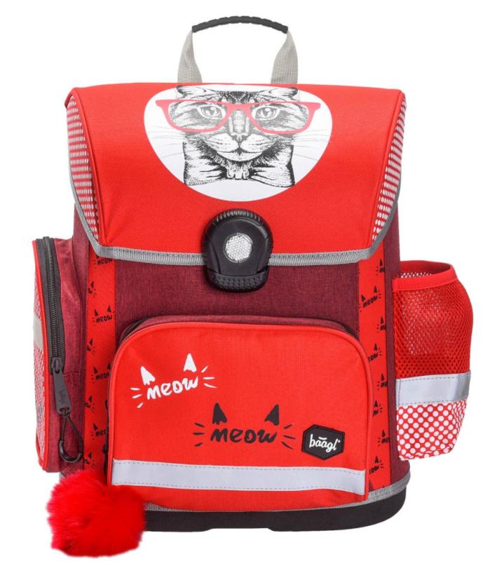 BAAGL SET 3 Kočka: aktovka, penál, sáček 1