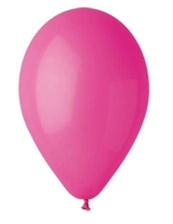 . Balón, 26 cm, fuksia