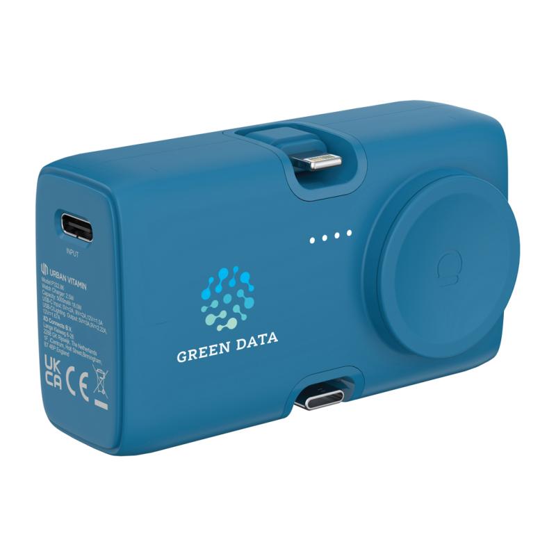 Powerbanka Urban Vitamin San Diego 20W PD z plastu RCS modrá 14