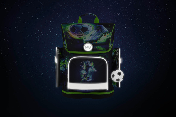 BAAGL SADA 5 Ergo Futbal Hráč: aktovka, peračník, vrecko, zástera, peňaženka 5