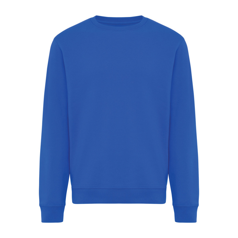 IQONIQ Toria Unisex mikina s okrúhl. výstrihom z rec. bavlny kráľovská modrá XXXL 1