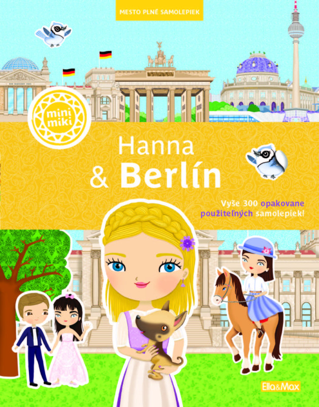 HANNA & BERLÍN – Mesto plné samolepiek 8