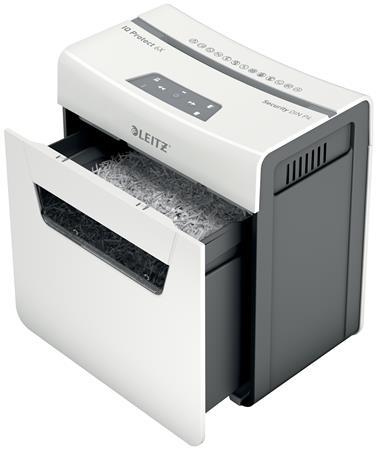 Skartovací stroj, konfetti, 6 listov, LEITZ "IQ Protect 6X" 2